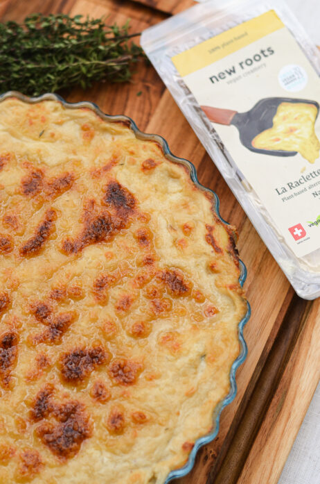 Kartoffelgratin mit Raclette Vegan