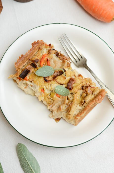Quiche à la fondue