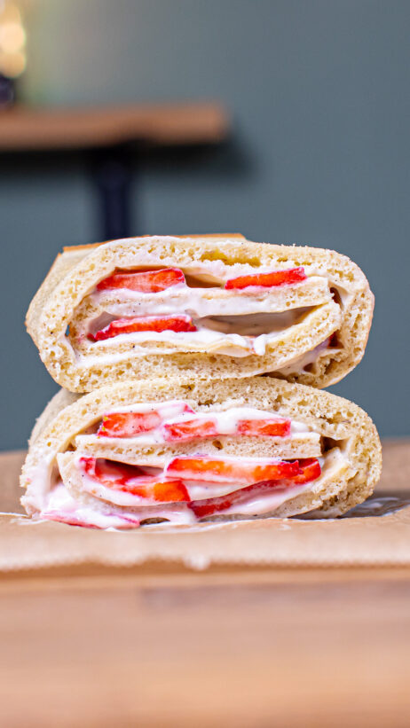 Strawberry rolls